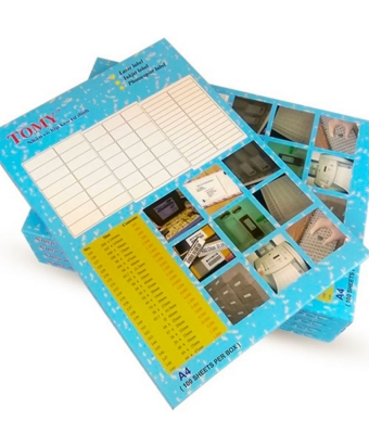 GIẤY IN DECAL TOMY A4