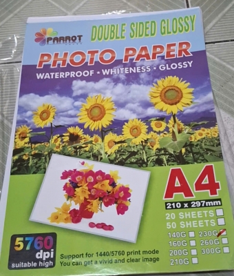 Giấy In Ảnh 1 Mặt 230GSM