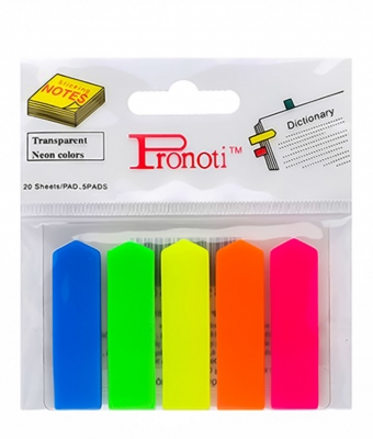 Note pronoti 5 màu - nhựa