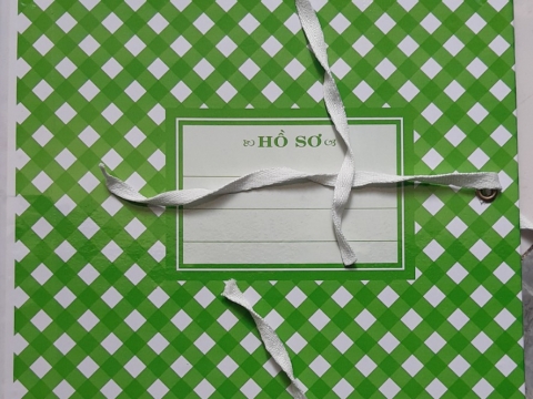 Bìa Hồ sơ - bìa 3 dây Khải Linh 10P